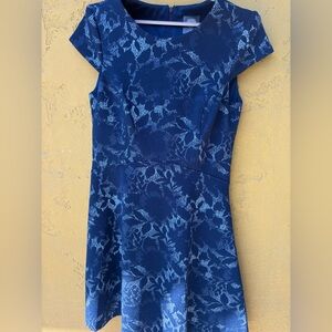 Vince Camuto Navy Knit Dress